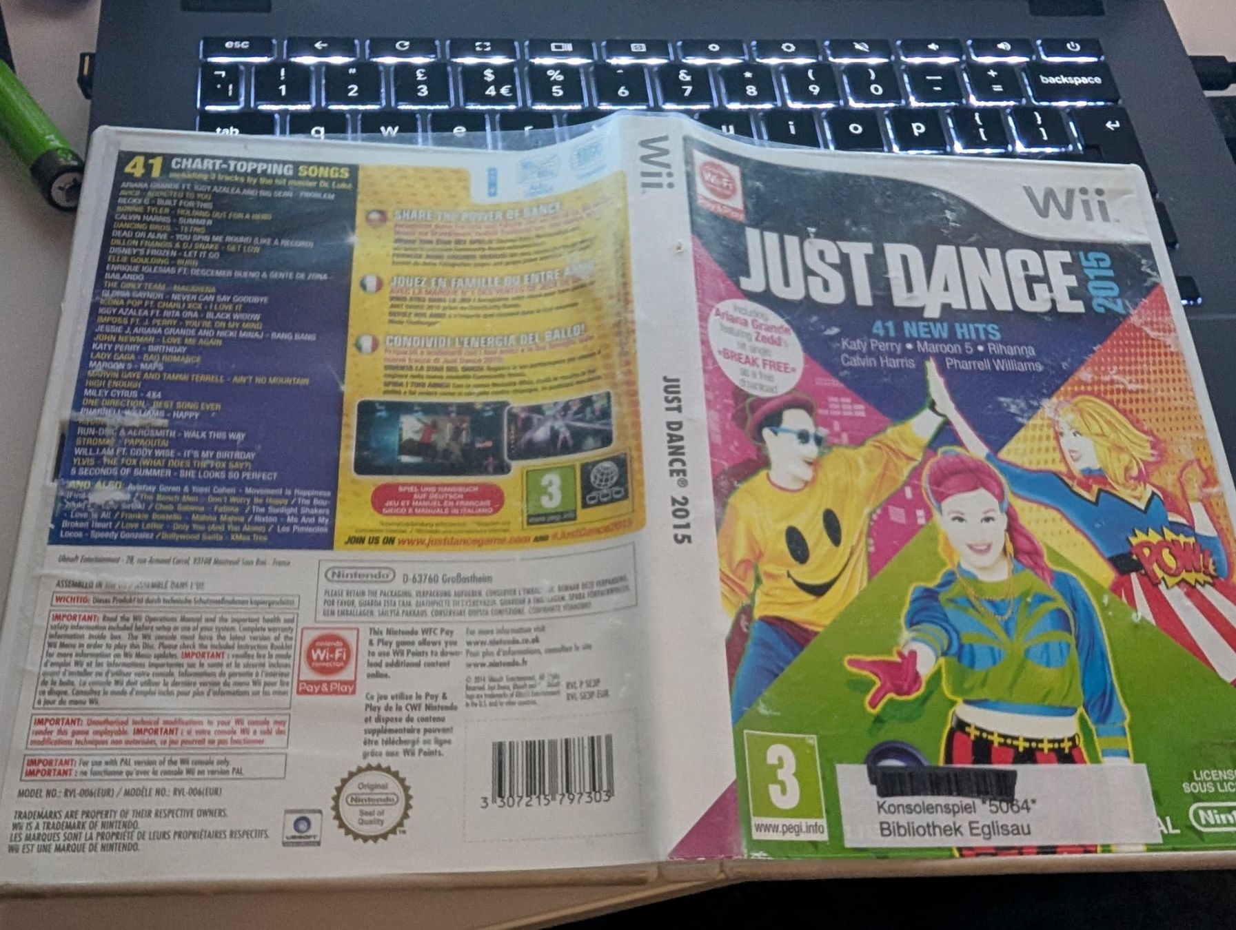 Giochi: Just Dance 2015 Wii Game CIB – Usato da Hünenberg See venduto da SpecialEditionGaming 1