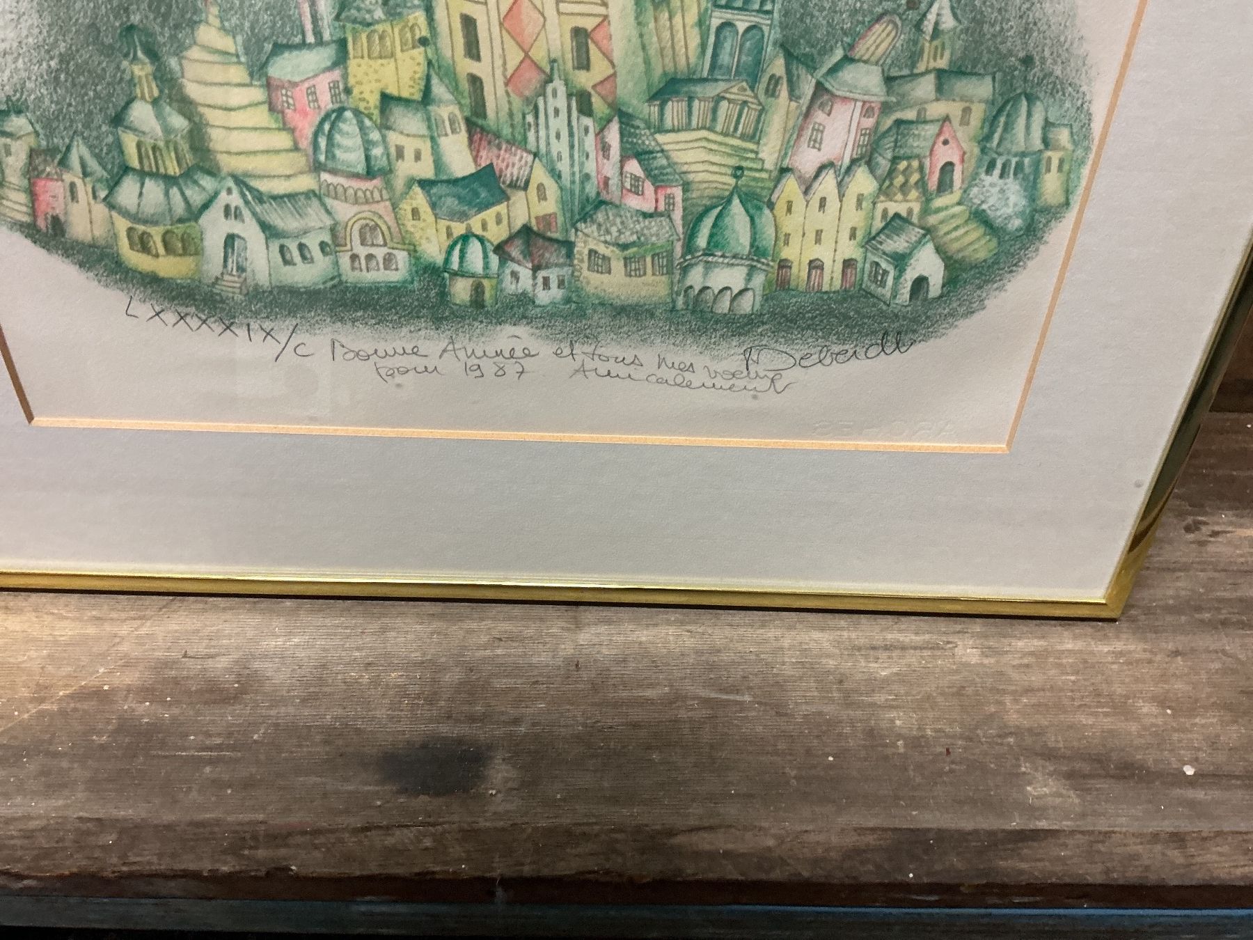 Arts picturaux & lithographies: Moderne Kunst von Françoise Debert – D'occasion à Bern par vielerart 2