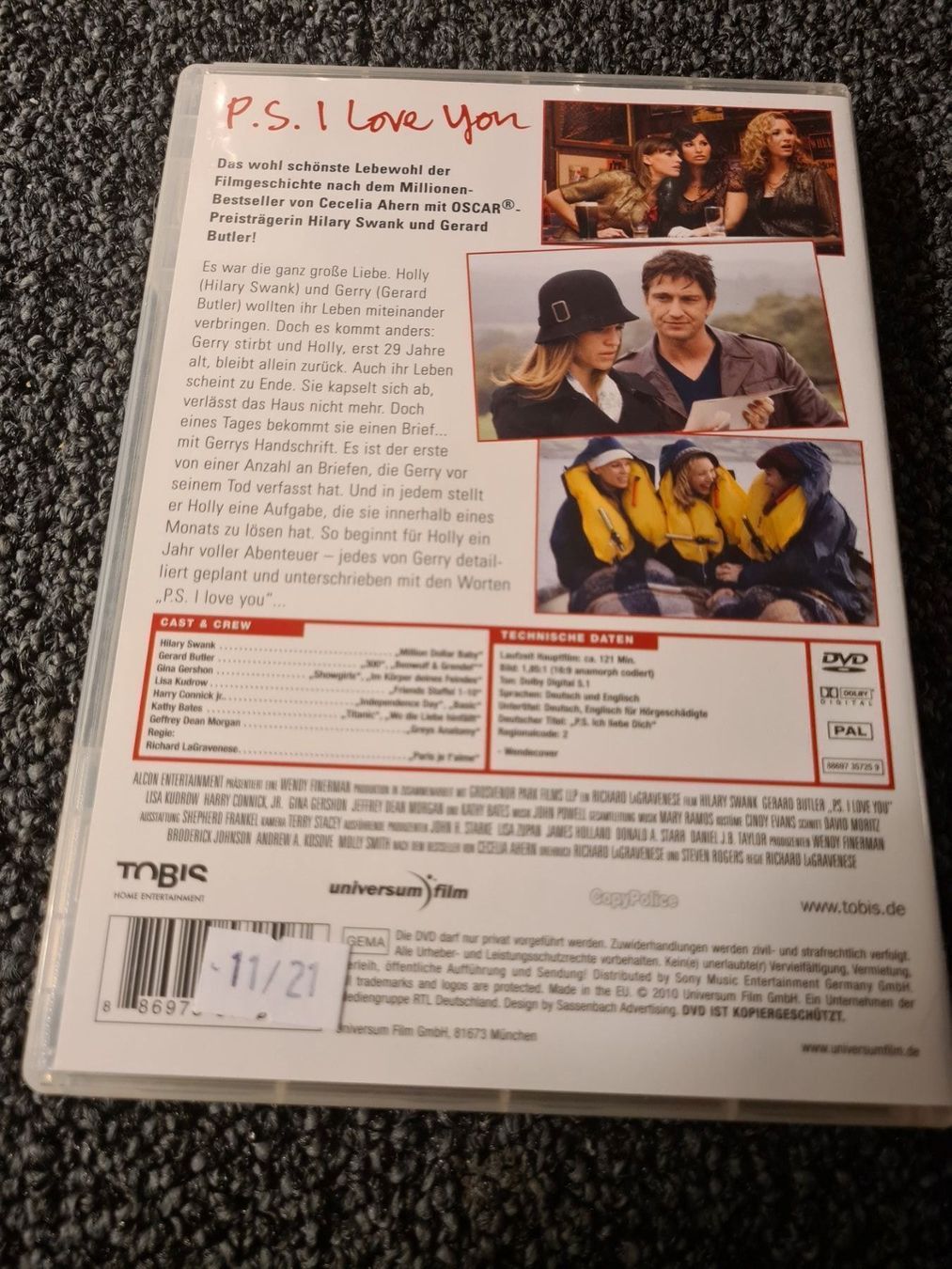 Tutti i DVDs: P.S. I LOVE YOU(9403) – Usato da Ruswil venduto da M71 1