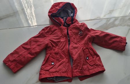 Kinder Jacke rot Grösse 80 guter Zustand