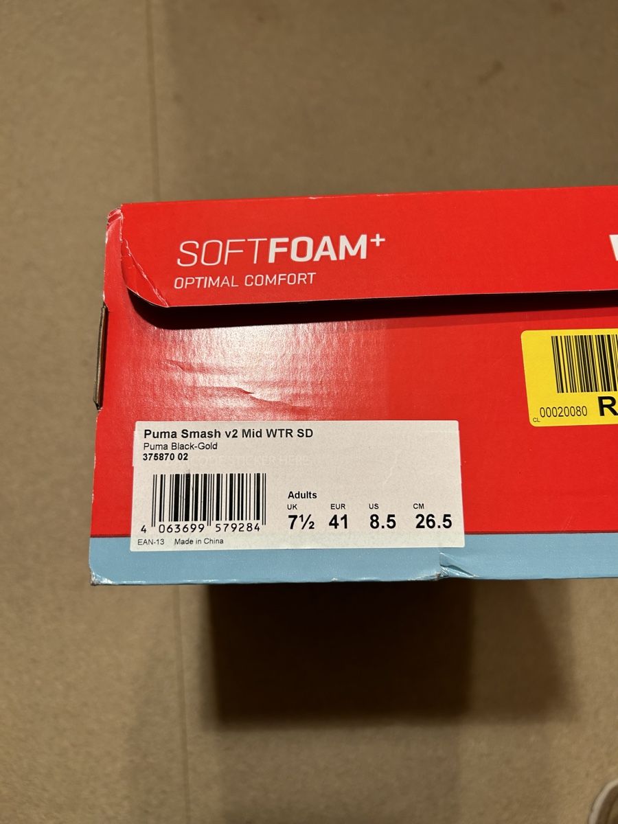 Puma Scarpe da uomo: Puma Smash v2 Mid WTR SD neuves taille 41 – Nuovo e nell'imballaggio originale da Vuisternens devant Romont venduto da cavalier84 4
