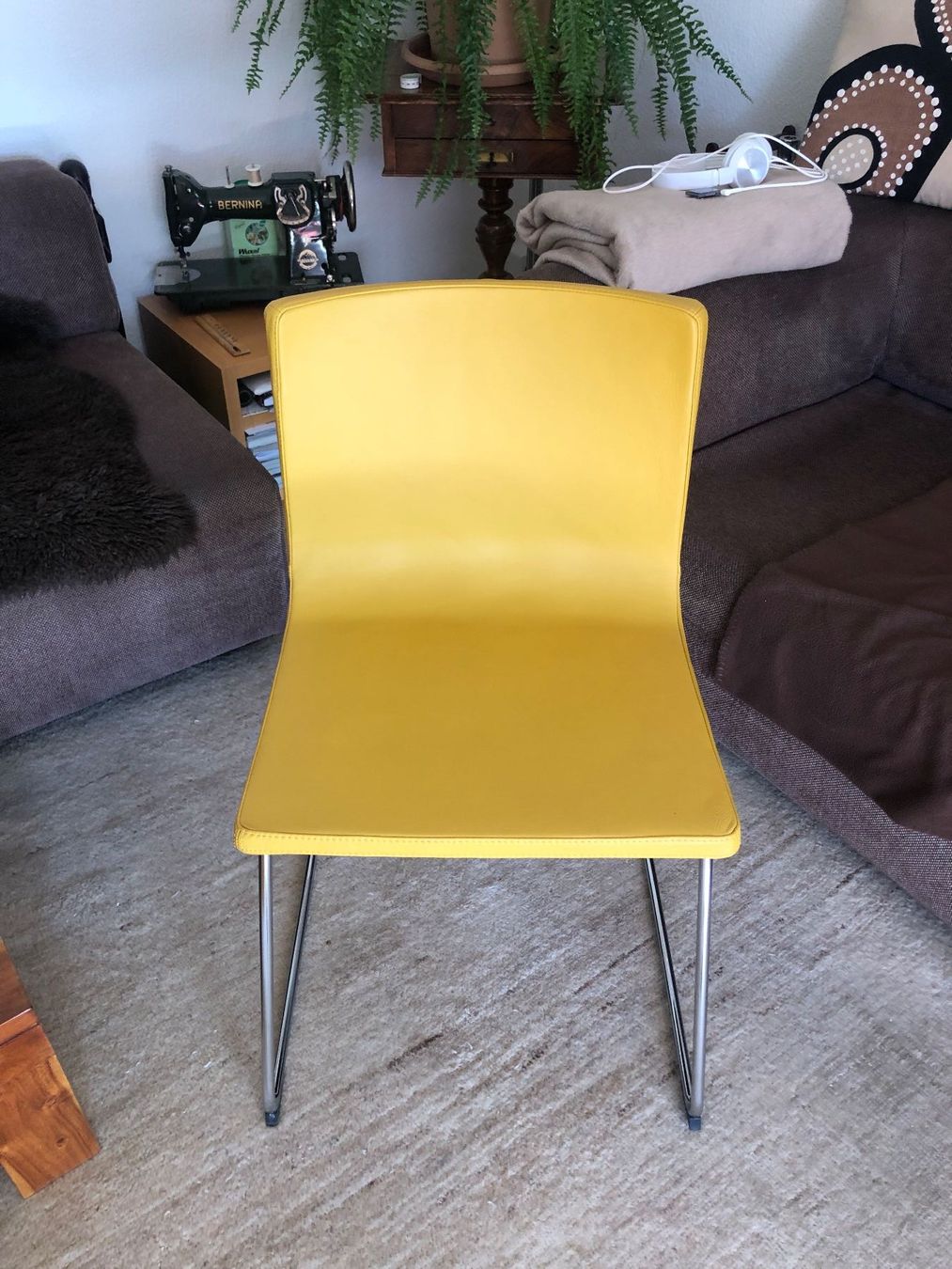 Ikea Sedie: 2 IKEA STÜHLE BERNHARD, SENFGELB, SITZHÖHE 48 CM – Usato da Zürich venduto da rolo66 1