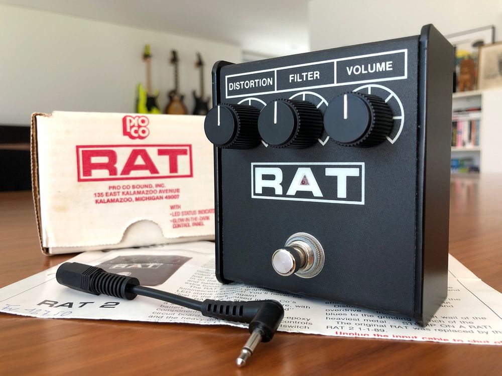 ProCo Rat 2 (Flat Box) 1992 USA – LM308N 