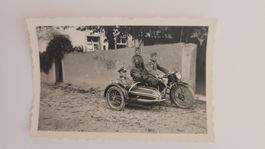 Foto Motorrad Militär Töff Seitenwagen R60