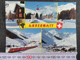 ANDERMATT URI AK FO-BAHN SCHWEBEBAHN SCHNEE
