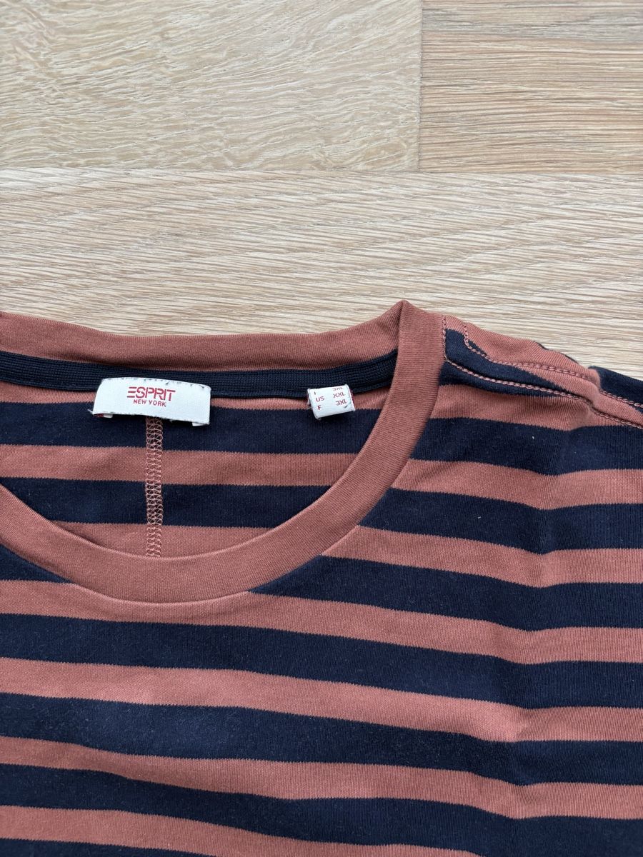 Esprit T-shirt: Shirt Esprit XXL gestreift – Usato da Gwatt (Thun) venduto da Bioethanol01 1