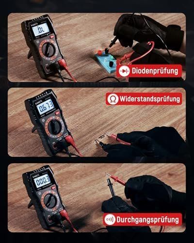 Misurare: Digital Multimeter 4000 Counts NCV AC DC Spannung Strom – Nuovo e nell'imballaggio originale da Hundwil venduto da pac_6jh8 5