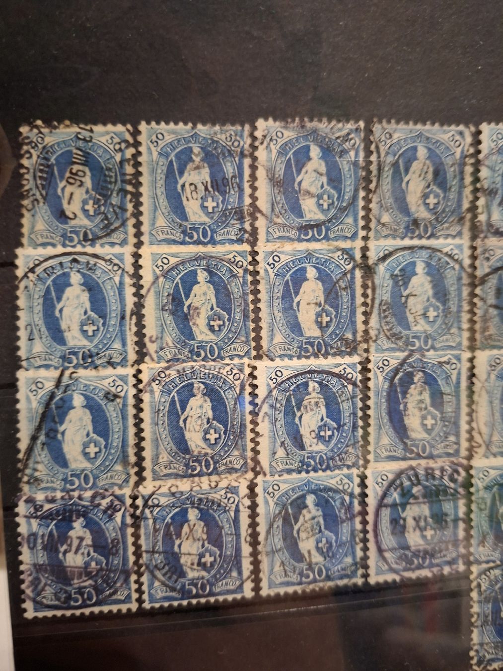 Tutti i francobolli: Stehende Helvetia 70D / 70C 84Stk. – Usato da Balgach venduto da SIMEON27 5