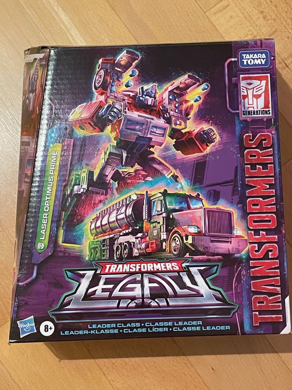 Hasbro Giocattoli: Transformers Legacy Laser Optimus Prime – Nuovo e nell'imballaggio originale da Corminboeuf venduto da Xorlevrai
