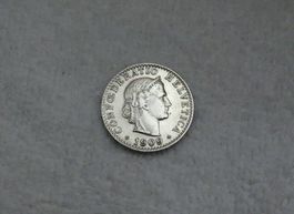 20 centimes/rappen 1909