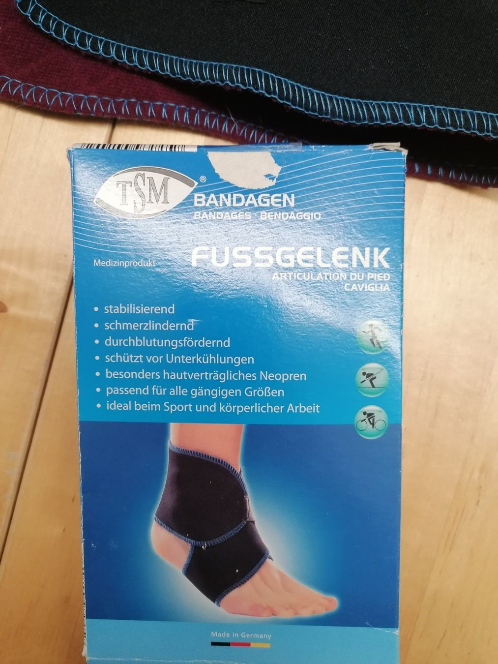 Attrezzature mediche: Fussgelenk Bandage – Usato da Müllheim Dorf venduto da flo_qxc2