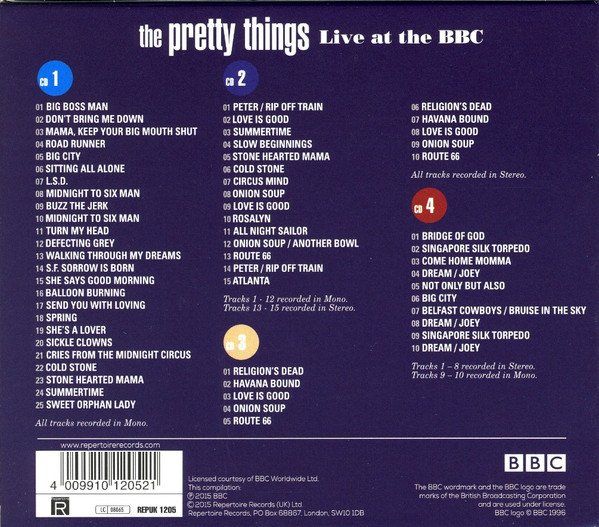 CD: The Pretty Things – Nuovo (secondo la descrizione) da Aeschi SO venduto da Stones55 1