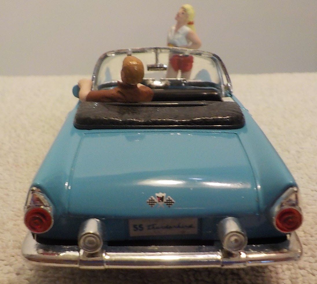 Ford Modellini d'auto: 1955 Ford Thunderbird Cabrio Druckgussmodell – Usato da Bülach venduto da Freieck 2