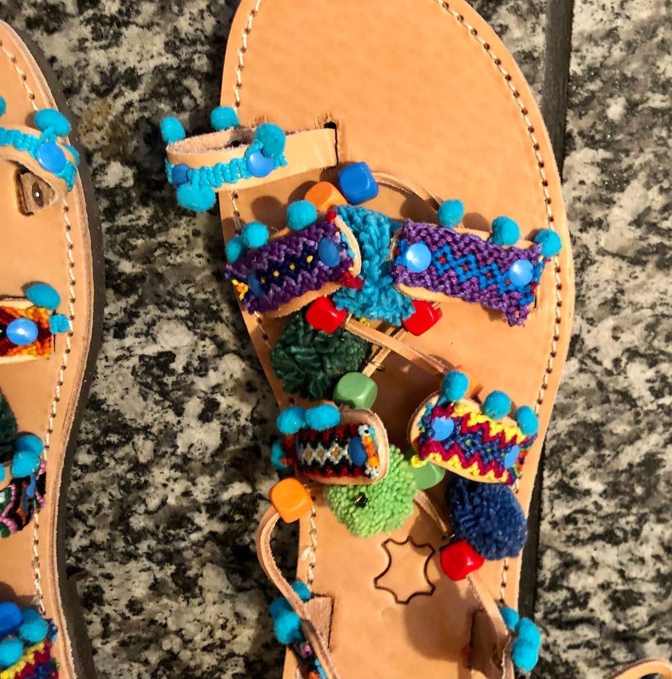 Damenschuhe: Greek Sandal Handmade – Neu (gemäss Beschreibung) aus Baden von Tiffany6878 9