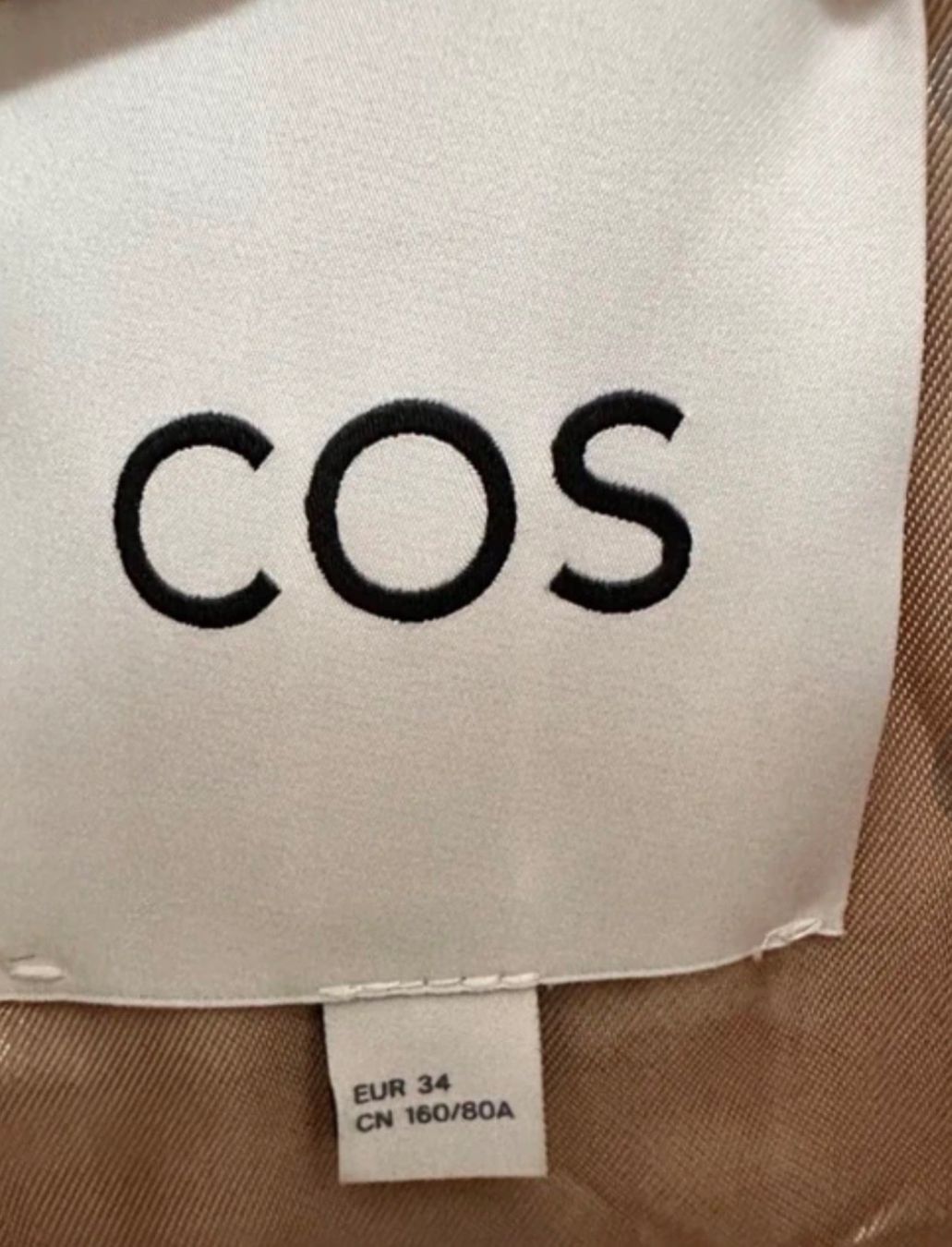 Cos Gilet & Giacche senza maniche: COS Weste, Gr. 34, Beige, Elegant – Nuovo (secondo la descrizione) da Birsfelden venduto da goe_fg6r 2