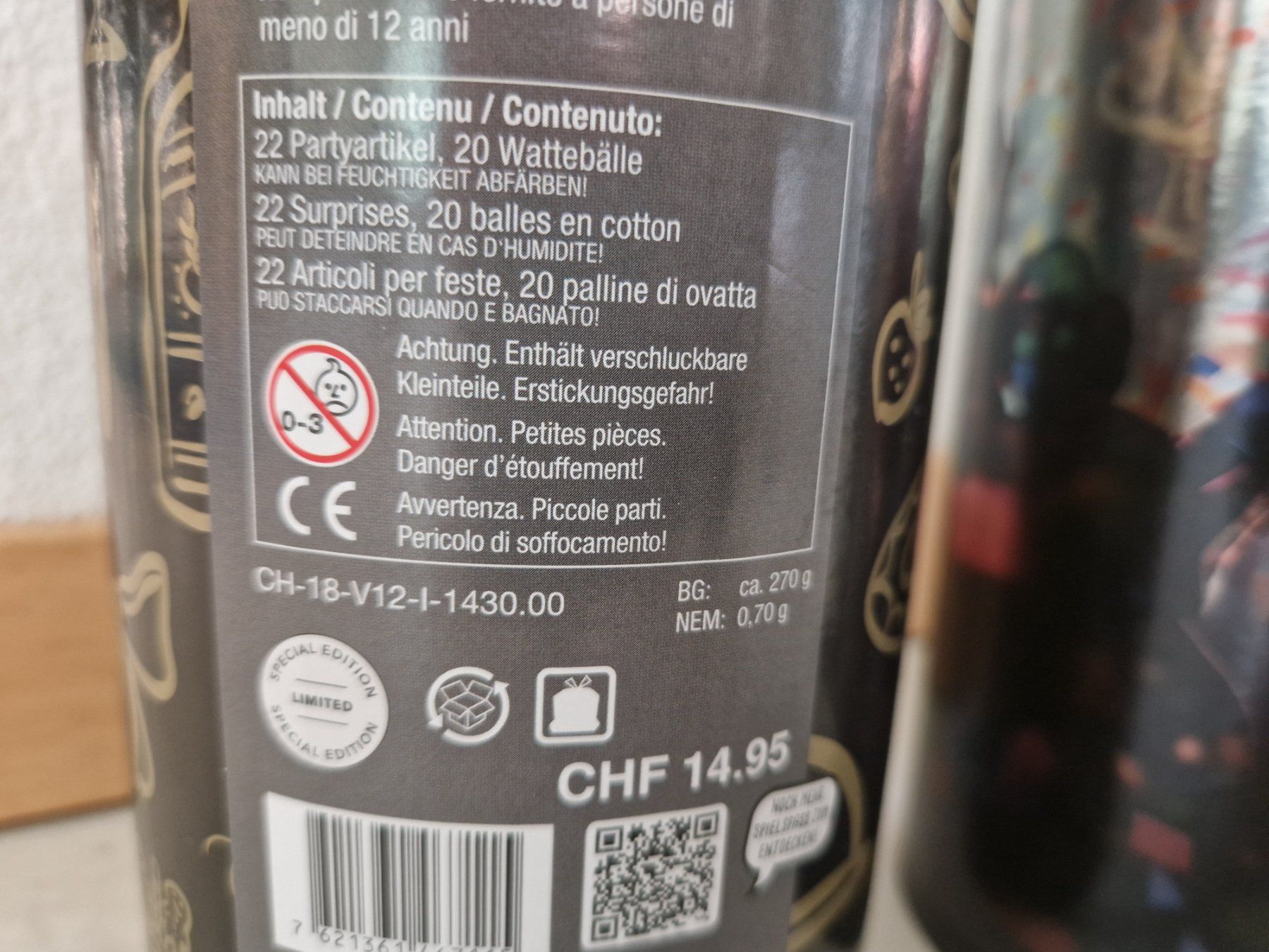 Toutes les décorations: Lot de 3 Bombes de table Maxi - Migros – Neuf avec emballage d'origine à Villars-sur-Glâne par Mark_988 5