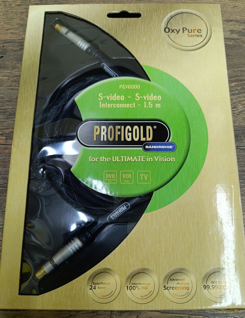 Profigold Kabel: S-Video Kabel Profigold 1,5m – Neu und originalverpackt aus Oberdorf NW von 60nafets