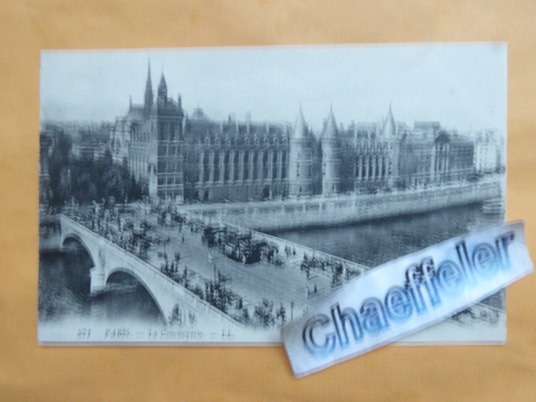 Cartoline postali: 1912 Paris. - La Conciergerie. - LL. – Usato da Zürich venduto da Chaeffeler