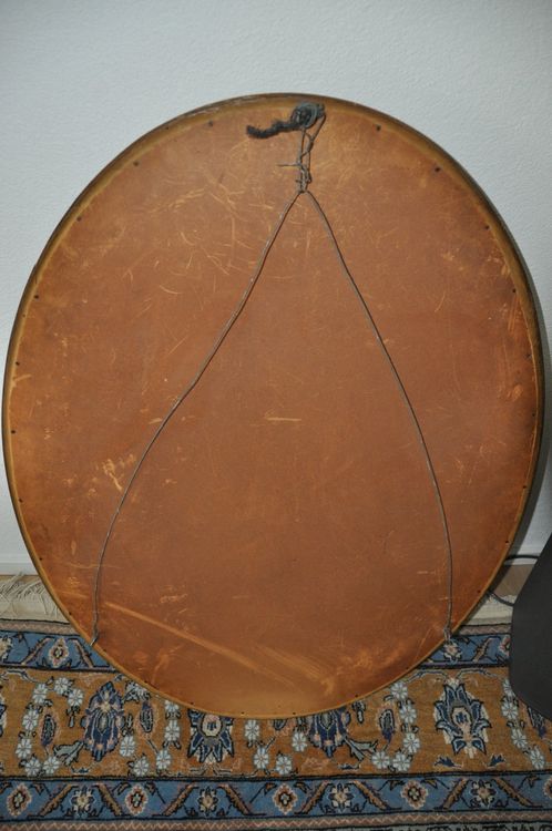 Goldener Vintage Spiegel, Wandspiegel, Top Zustand! 5