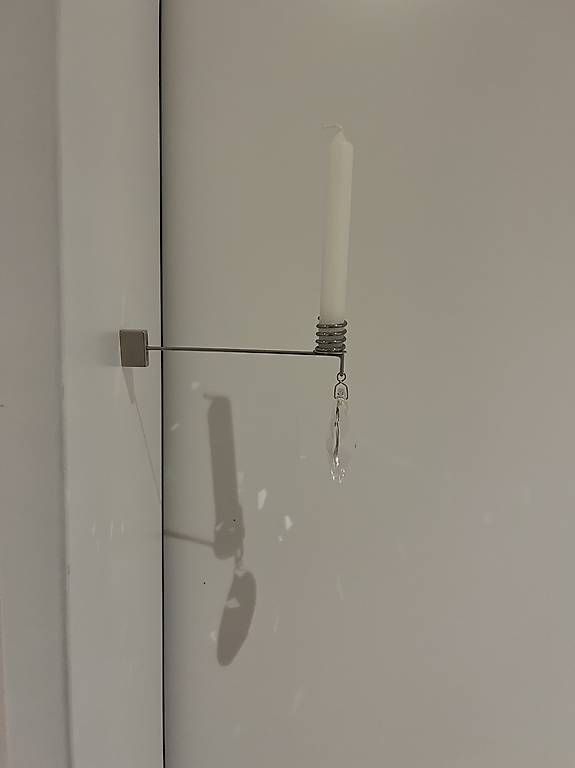 Portacandele: Magnetischer Kerzenhalter mit Dekokristall – Usato da Luzern venduto da Alhae