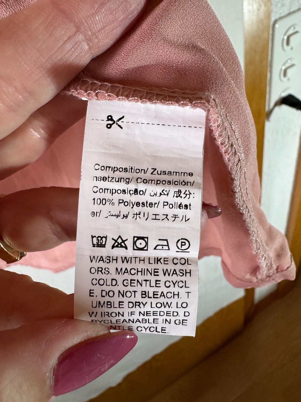 Shein Camicette: Schöne rosa Bluse von Shein Gr.M – Usato da Grosswangen venduto da second_hand_dress 4
