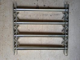Fenstergitter, Metall, stabil, Top Zustand