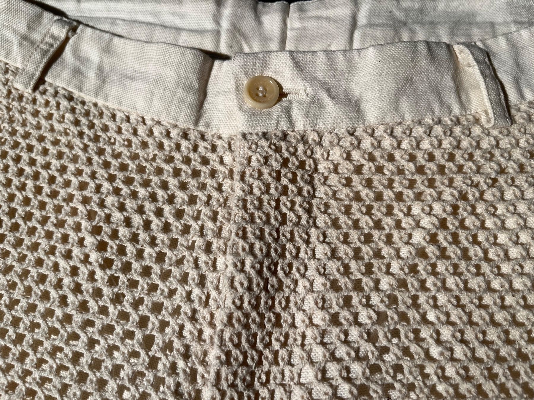 Pantaloni: Splendide bermuda ajouré design italien excellent état – Usato da Lovens venduto da mar_f6bt 1
