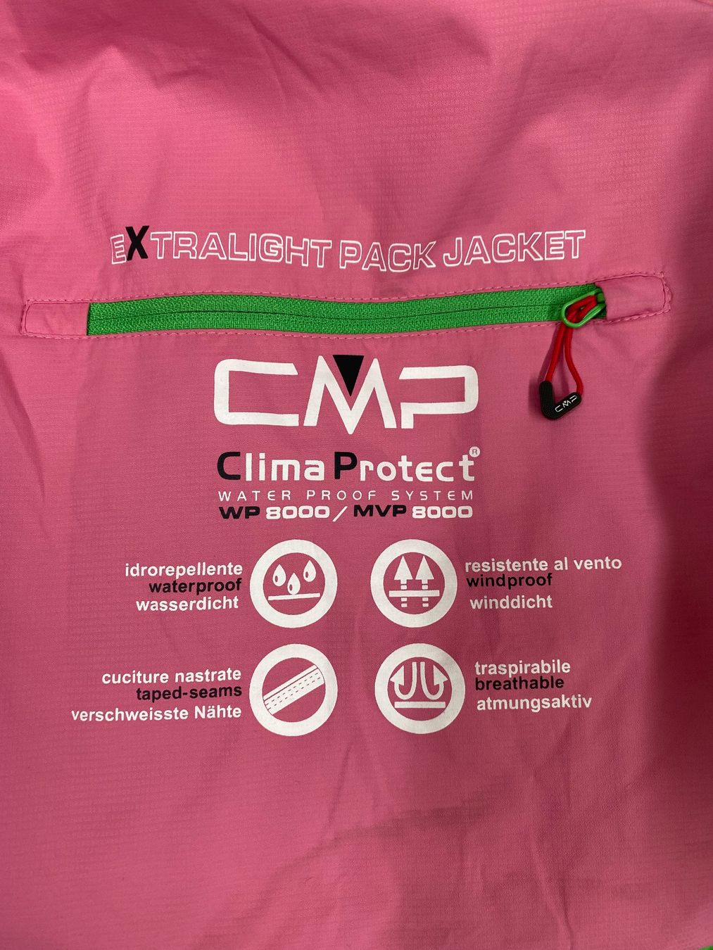 CMP Giacche: CMP grüne Damen Regenjacke Gr. 40 – Usato da Kilchberg ZH venduto da lin_9p9m 3