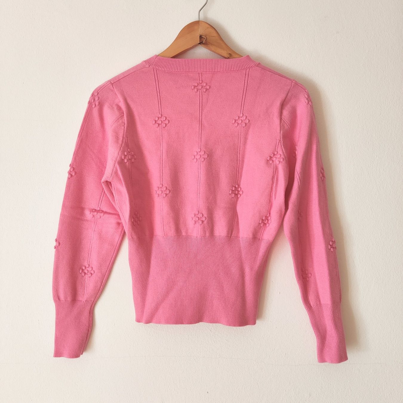 Maglioni & Felpe: Herziges 3D Strick Shirt Pulli Pullover Rosé Gr.S NEU – Nuovo (secondo la descrizione) da Winterthur venduto da Lotusherz 3