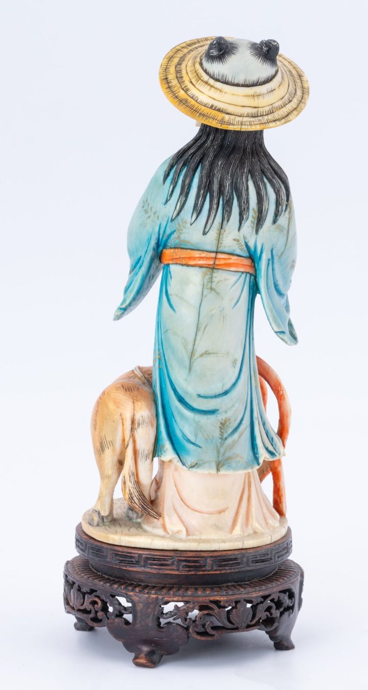 Statuette: Chinesischer Bauer – Usato da Kreuzlingen venduto da Schomi5 1