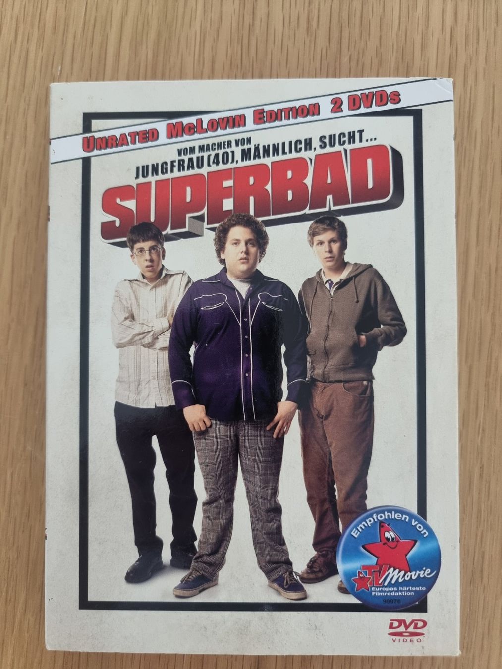 Tutti i DVDs: Superbad UNRATED MCLOVIN EDITION 2 DVDs Komödie – Usato da Näfels venduto da energie2925