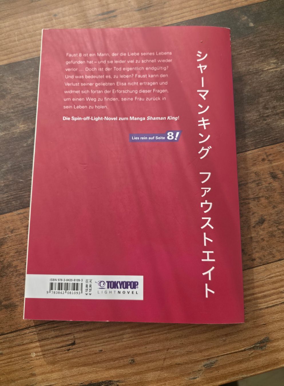 Fumetti: Shaman King Faust 8 Light Novel Einzelband – Usato da Embrach venduto da Jeanne_85 1