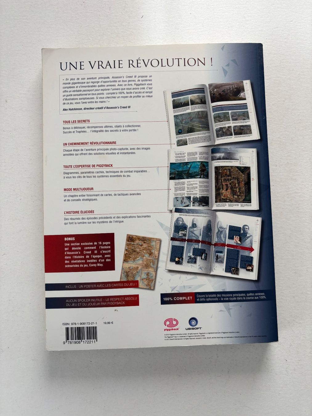 Bücher: Guide Assassin's Creed III Officiel Complet FR – Gebraucht aus Genève von sho_67qj 1