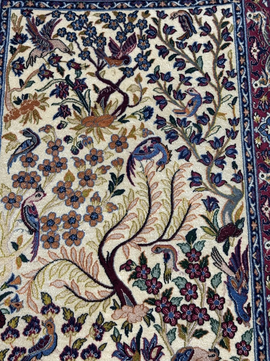 Tappeti: Echter Perserteppich Isfahan mit Seide – Usato da Liestal venduto da galerie_nategh 3