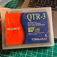 Sony QTR-3 Travan Preformatted Mini Data Cartridge 1.6GB/3.2
