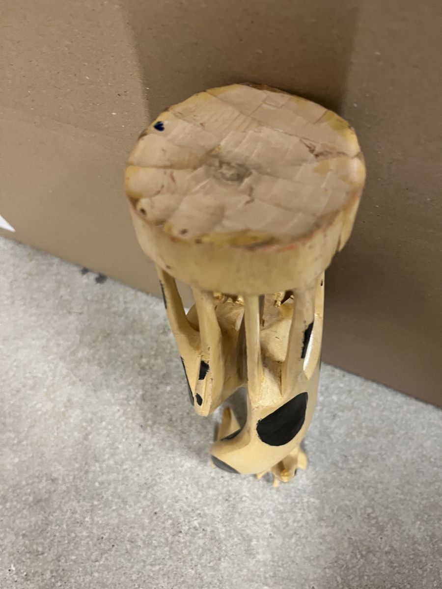 Statuette: Holzgiraffe - handgefertigt – Usato da Fribourg venduto da RafaelFilliger 5