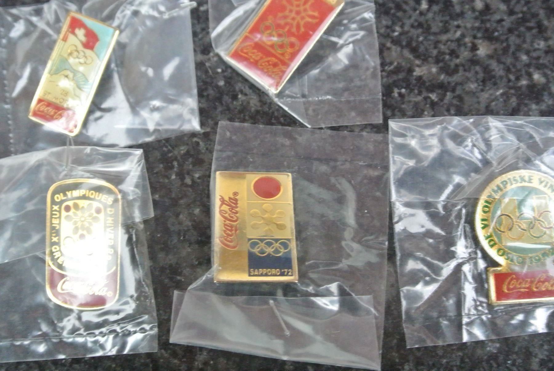 Coca-Cola Placchette & Badge: Coca-Cola Olympic PIN 16 Stück – Nuovo e nell'imballaggio originale da Rotkreuz venduto da nigal 2