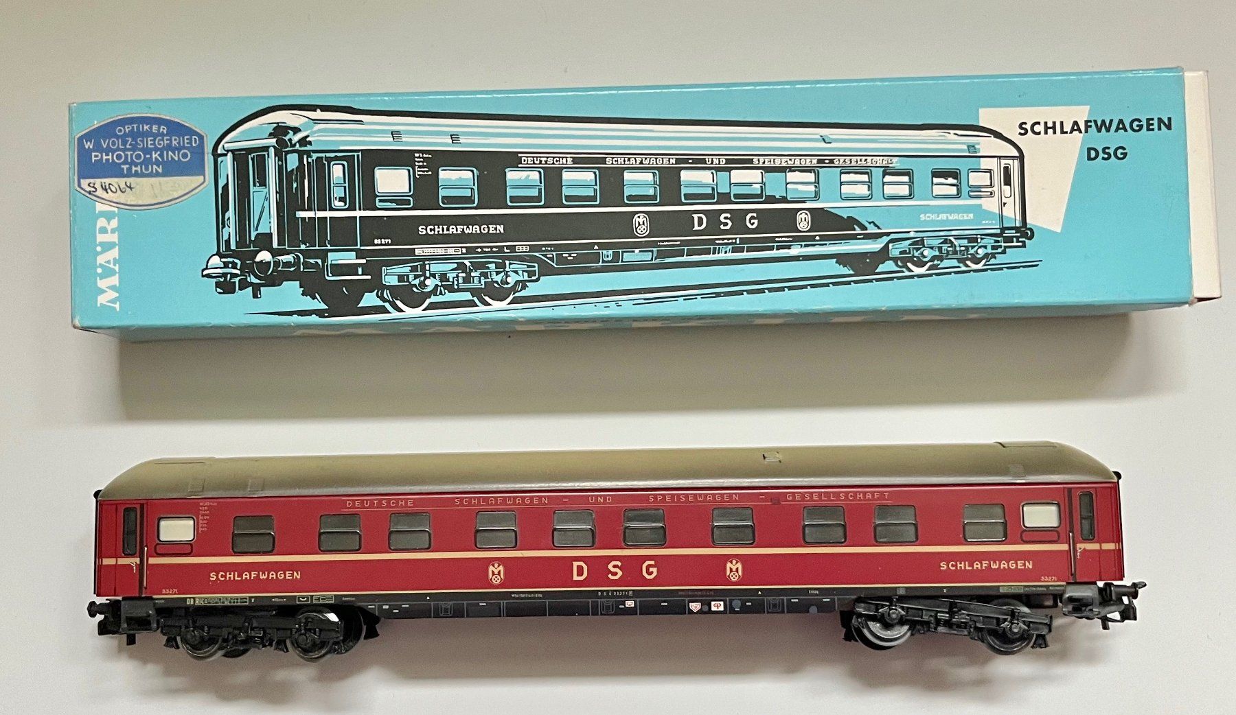 Märklin Modellini di ferrovie: Märklin 4064 von 1967 Blechwagen – Usato da Bleiken venduto da hbw45
