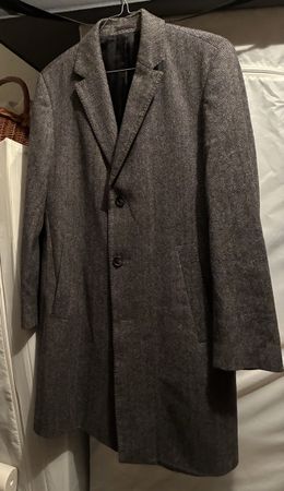HUGO BOSS Herren Wollmantel (Gr. 48)