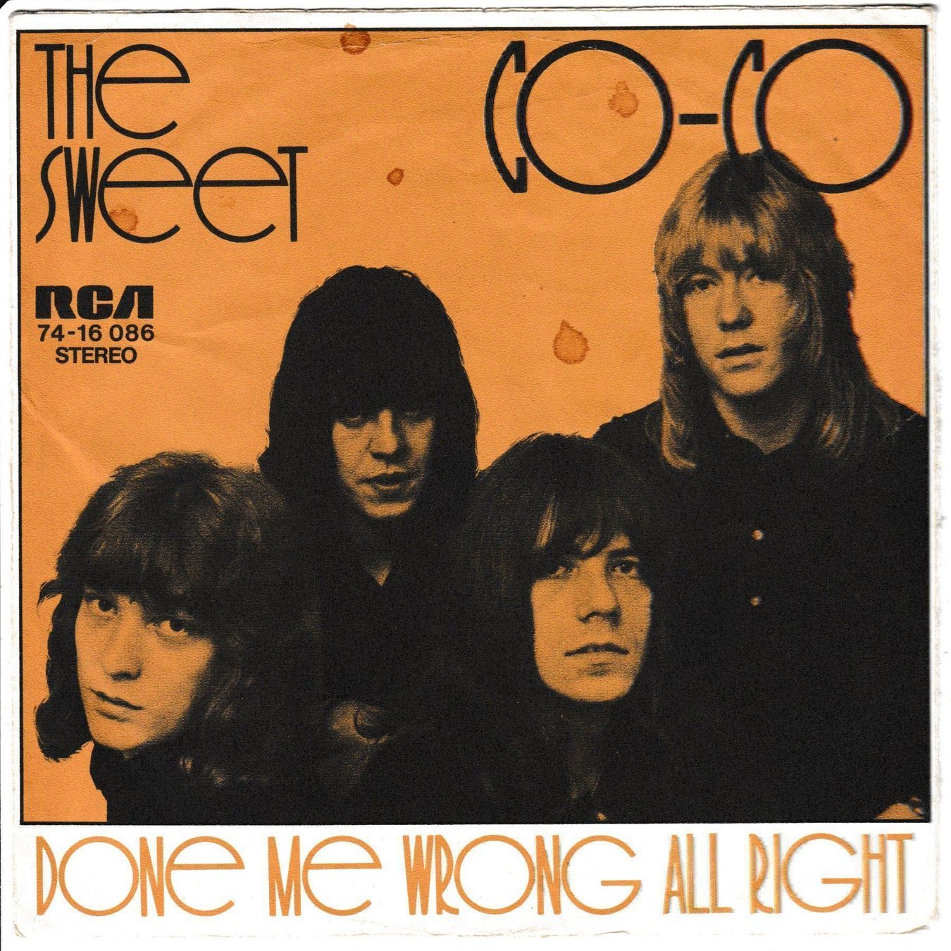 Dischi in vinile: The Sweet - Co-Co 7" Vinyl – Usato da Tübach venduto da JamesStone 1
