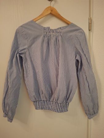Bluse ZARA BASIC gestreift Grösse S guter Zustand
