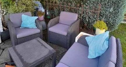 Poltrone: Gartensitzgruppe Loungemöbel Polyrattan – Usato da Sitterdorf venduto da imsis 1