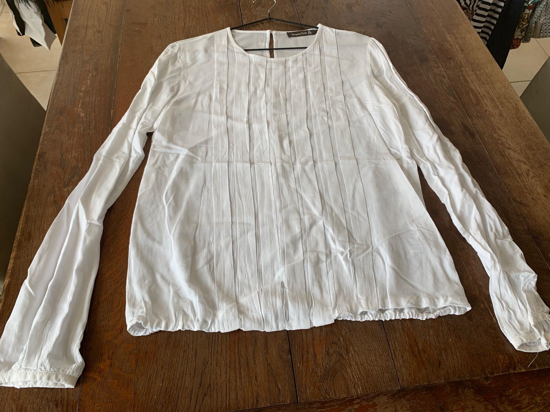 Blusen: Weisse Bluse von Jacques Britt Gr. 36 – Gebraucht aus Oberweningen von Bumblebee2