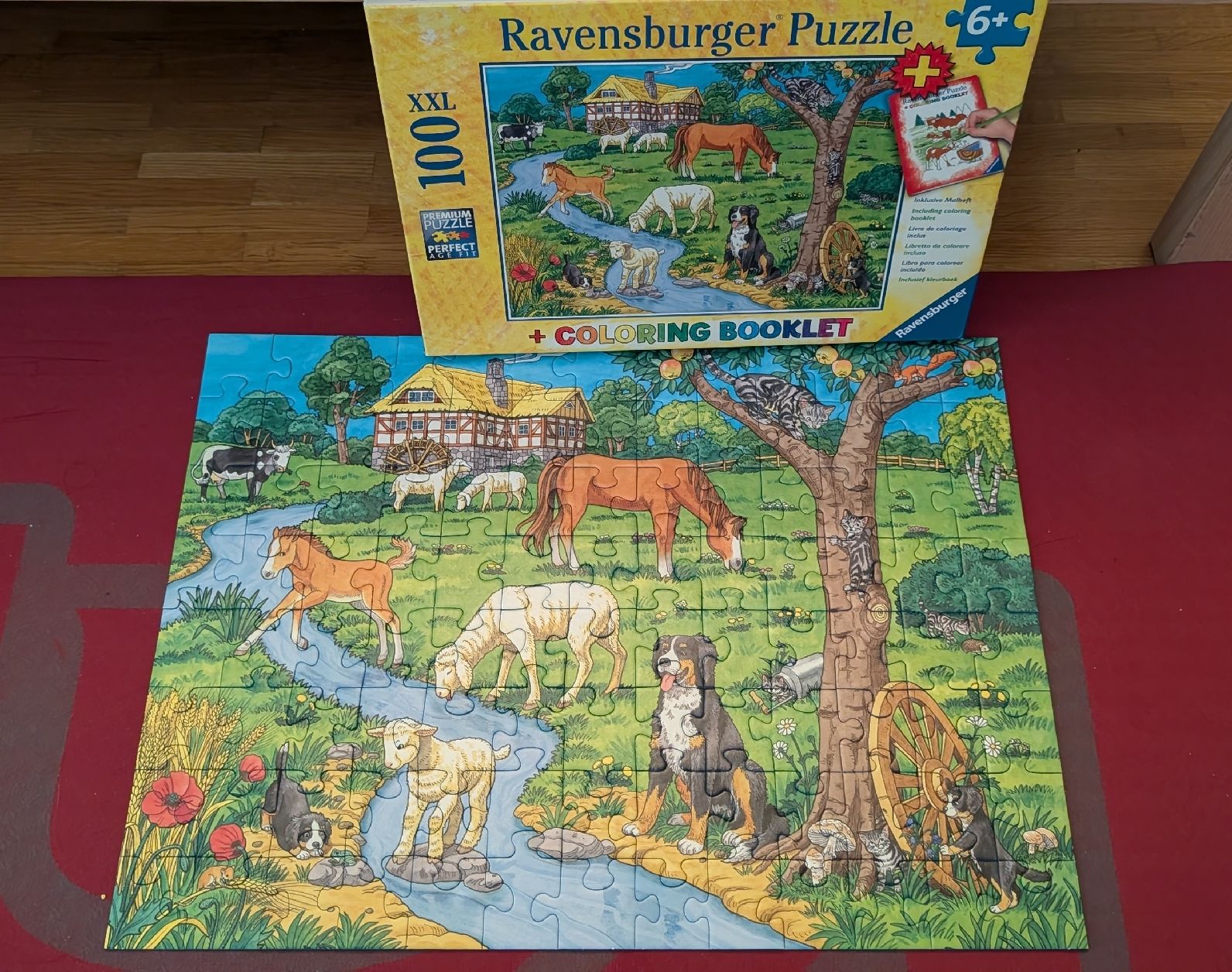 Ravensburger Puzzle: Tier Puzzle 100, Ravensburger Top Zustand – Usato da Rothenburg venduto da Sonne0310