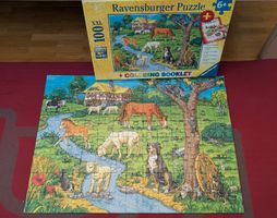 Tier Puzzle 100, Ravensburger Top Zustand