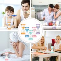 5pcs Sanduhren Set Eieruhren 3/5/10/15/30 Minuten Glas Time