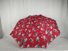 KNIRPS Regenschirm mit Rosenmuster