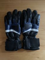 Arito Lederhandschuhe Schwarz/Blau, Top Zustand!