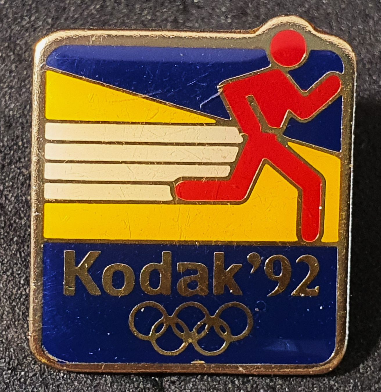 Kodak Placchette & Badge: CC792 - Pin Kodak '92 Olympiade Olympic Games – Usato da Reinach BL venduto da Boston-Verkauf