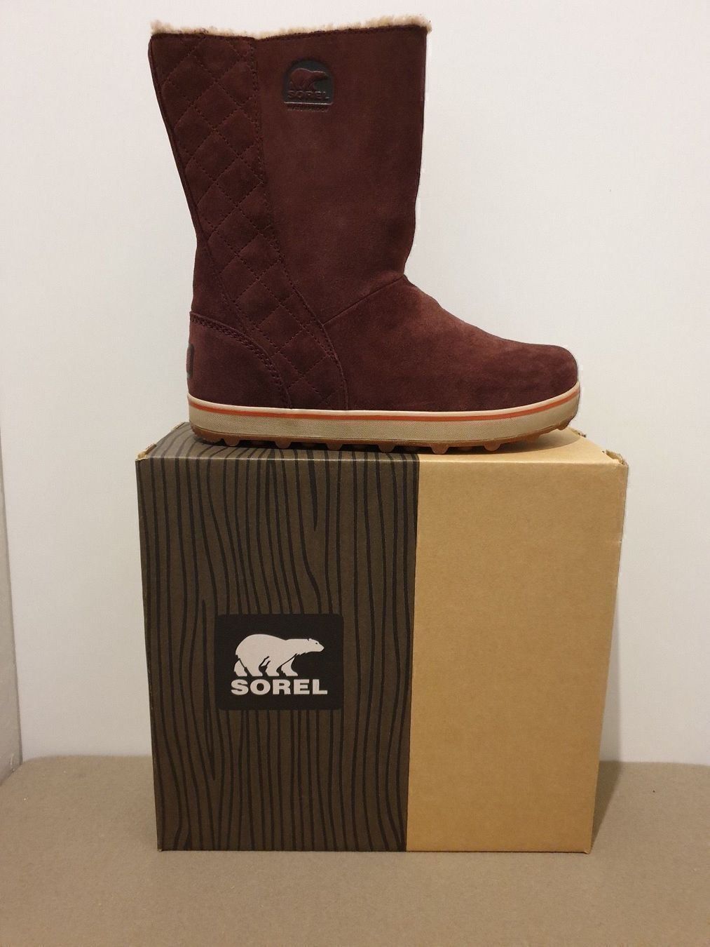 Sorel Scarpe da donna: SOREL GLACY REDWOOD SEQUOIA      Gr. 36  /  22 cm – Nuovo e nell'imballaggio originale da Zürich venduto da LIQUIDATOR.CP